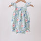Floral Smocked Bubble