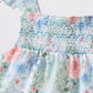 Floral Smocked Bloomer Set