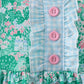 Green house floral Ruffle Dress