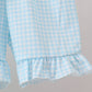 Green house floral Ruffle Shorts Set