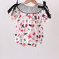 Black Georgia Smocked Bow Bubble