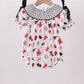 Black Georgia Smocked Bow Bubble