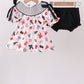 Black Georgia Smocked Bloomer Set
