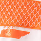 Orange Tennessee Smocked Shorts Set