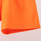 Orange Tennessee Smocked Shorts Set