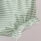 Teal Floral Lace Bow Bloomer Set