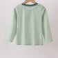 Teal Stripe Pocket top