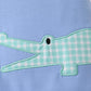 Blue Crocodile Applique Jon Jon