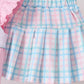 Pink Crocodile Smocked Skorts Set