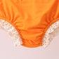 Orange Bow Rashguard