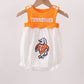 Orange Tennessee Applique Bubble