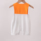 Orange Tennessee Applique Stripe Jon Jon