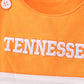 Orange Tennessee Applique Stripe Jon Jon