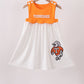 Orange Tennessee Applique Dress