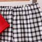 Red Georgia Applique Gingham Shorts Set