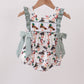 Sage Mallard French Knot Ruffle Bubble