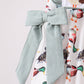 Sage Mallard French Knot Ruffle Bubble
