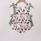 Sage Mallard French Knot Ruffle Bubble