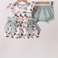 Sage Mallard French Knot Bloomer Set