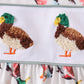Sage Mallard French Knot Ruffle Shorts Set