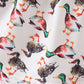 Sage Mallard French Knot Ruffle Dress