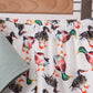 Sage Mallard French Knot Shorts Set