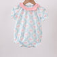 Pink Floral Bow Print Bubble