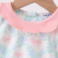 Pink Floral Bow Print Bubble