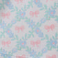 Pink Floral Bow Print Dress