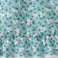 Green Floral Smocked Ruffle Shorts Set