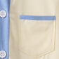 Cream button down shirt