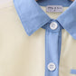 Cream button down shirt