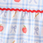 Red Apple Print Bloomer Set