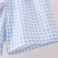 Blue Puppy Embroidered Boys Shorts Set