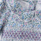 Blue Floral Smocked Dress