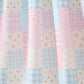 Checkered Floral Smocked Dress