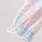 Checkered Floral Smocked Dress