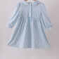 Lavender Floral Smocked Dress