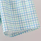 Blue Apple Crayon French Knot Plaid Shorts Set
