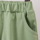 Monster truck embroidery stripe shorts set