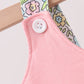 Pink Chicken Applique Bloomer Set
