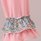 Mint Chicken Applique Ruffle Pants Set