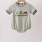 Sage Hunting Embroidered Bubble