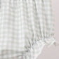Green Sunflower Applique Ruffle Bloomer Set