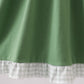 Green Sunflower Applique Ruffle Dress