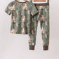 Green Hunting Bamboo Pajama Set