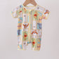 Yellow winnie the pooh bamboo romper