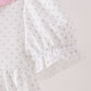 Pink Prayer Embroidery Dress