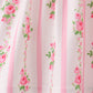Pink Pumpkin Embroidery Ruffle Shorts Set
