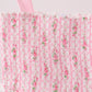 Pink Pumpkin Floral Smocked Mom Dress